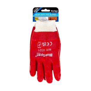 Blue Spot Tools Heavy Duty PVC Gloves Medium
