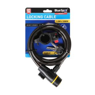Blue Spot Tools 10mm X 1.8m Locking Cable